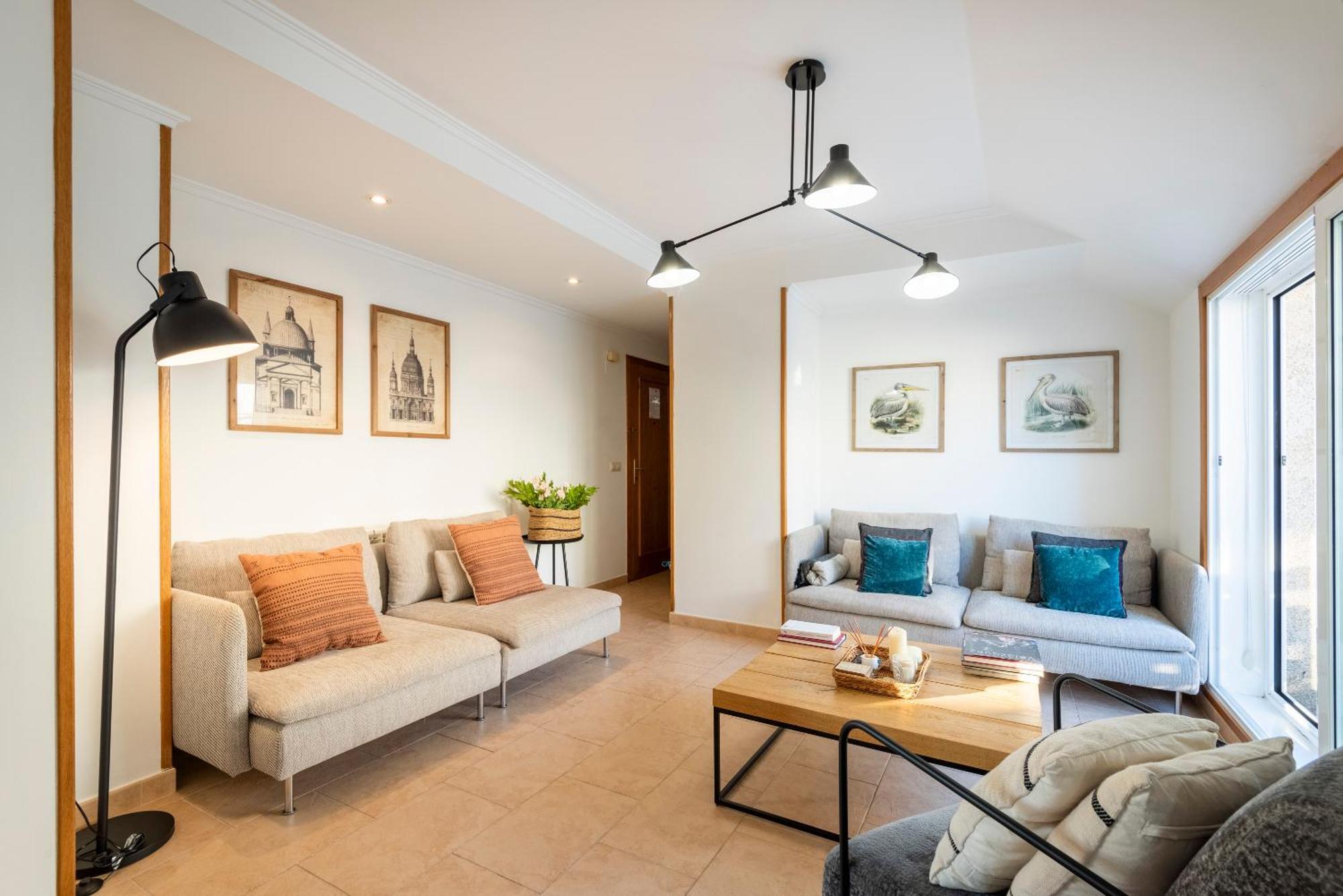 Apartamento Playa Silgar -50 M Playa Con 2 Garajes Y 3 Dormitorios Sanxenxo Exterior foto